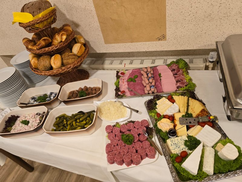 Komplettes Catering-Buffet